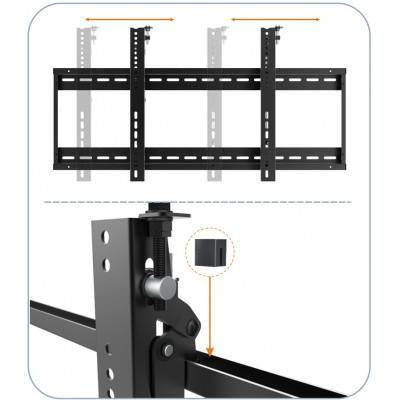 "Techly ICA-PLB 046F Support mural pour TV 45-70"" LED/LCD 70kg pour mur vidéo"