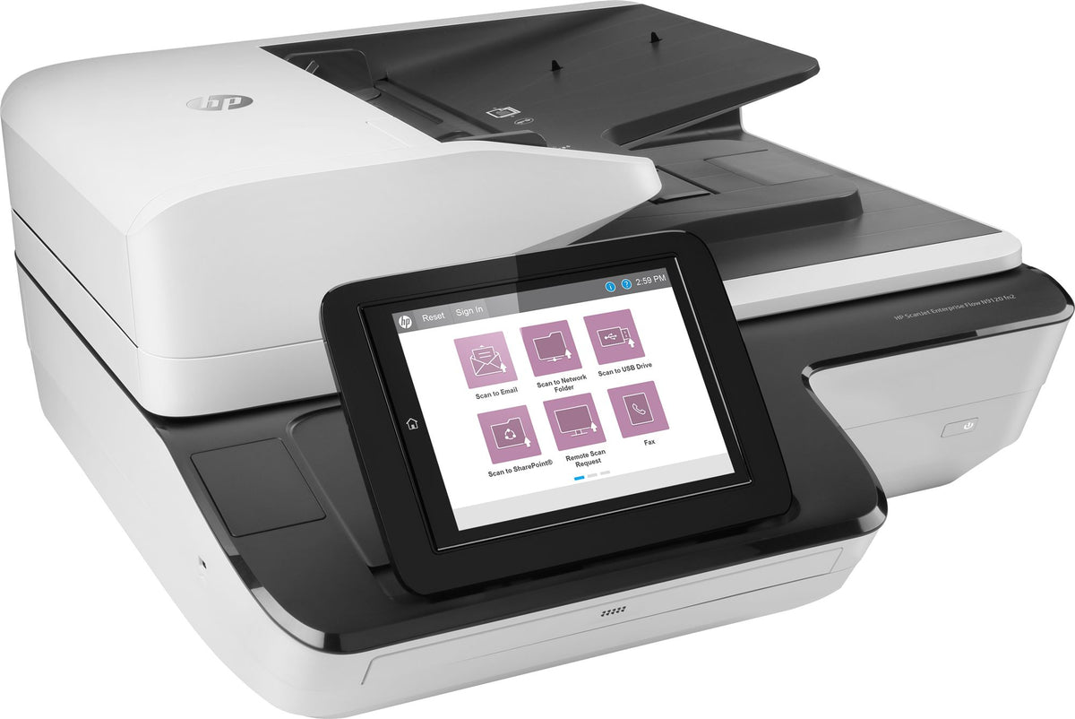 HP ScanJet Enterprise Flow N9120 fn2 Document scanner CIS Duplex 297x864mm 600dpix600dpi 120ppm ADF 200sheets 20000scans USB LAN