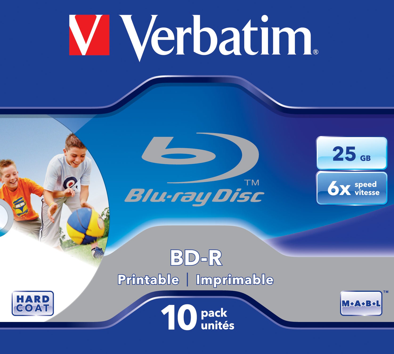 BD-R/25GB 6xspd Single Layer JCase 10pk