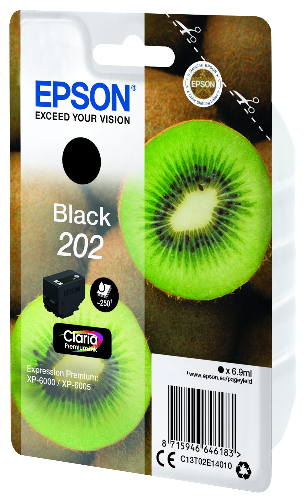 EPSON 4LB 202 Black Ink Cartridge BLISTER w/s