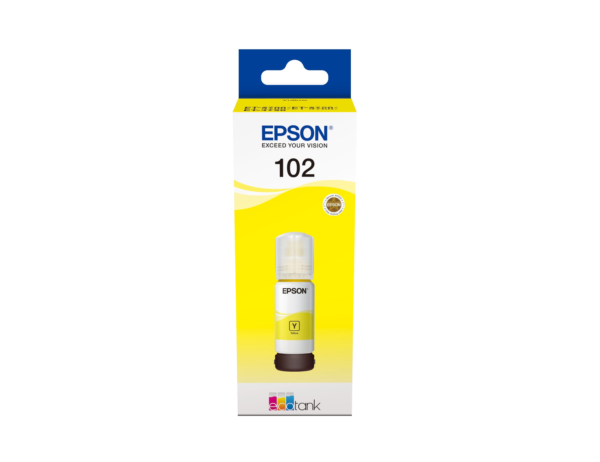 EPSON 1LB 102 EcoTank Yellow ink bottle