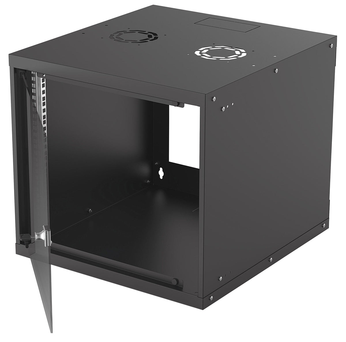 Intellinet 714808 Armoire murale 9U 54/56 noire plate