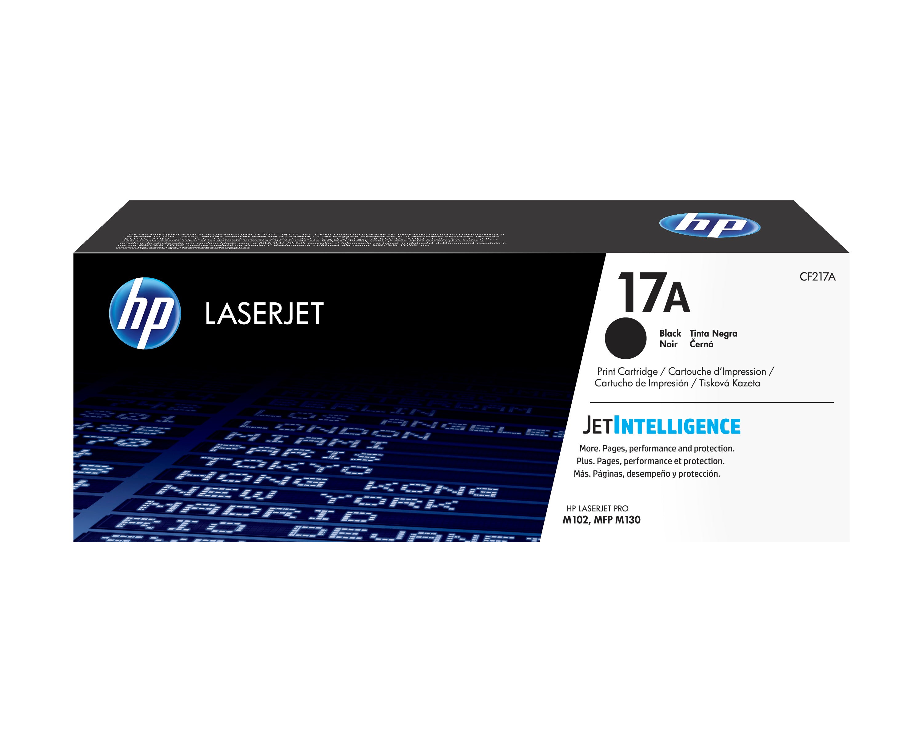 HP 17A original LaserJet Toner Black CF217A