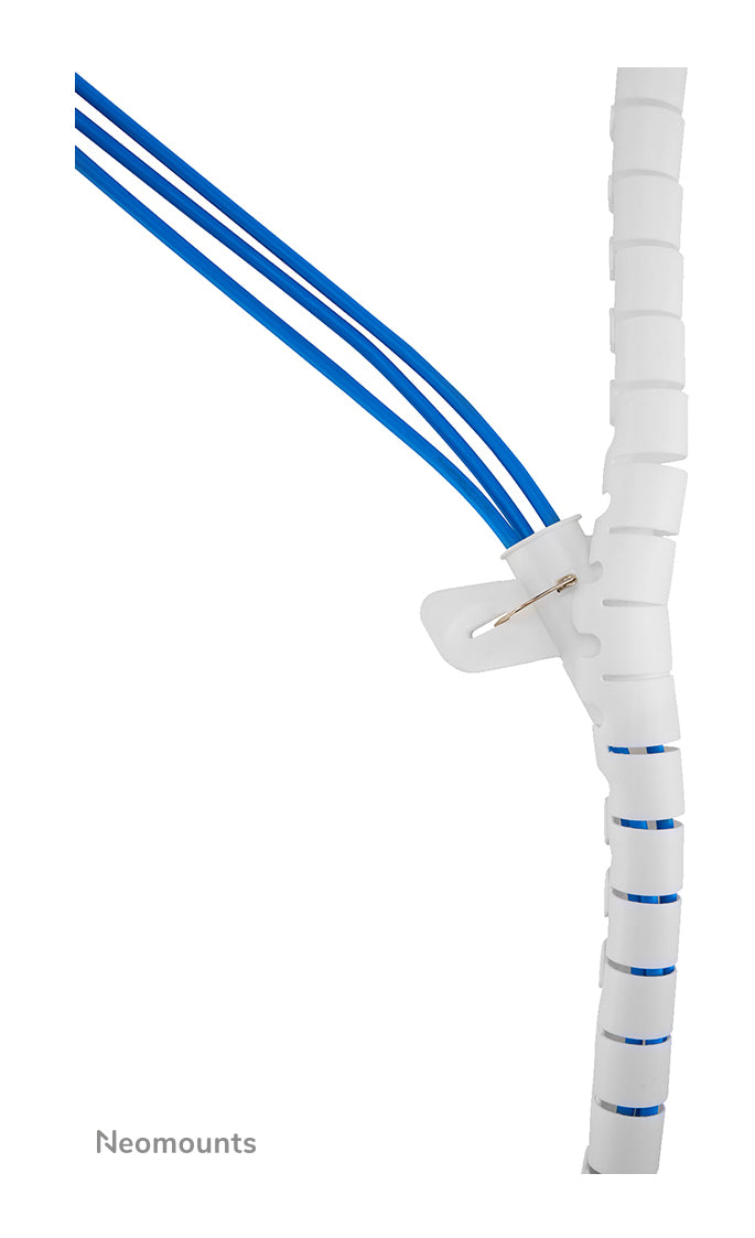 NEOMOUNTS Spiral Cable Wrap 25mm multiple cables white