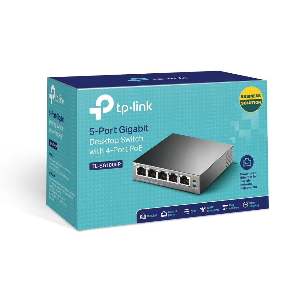 5-Port Gigabit Desktop Switch PoE
