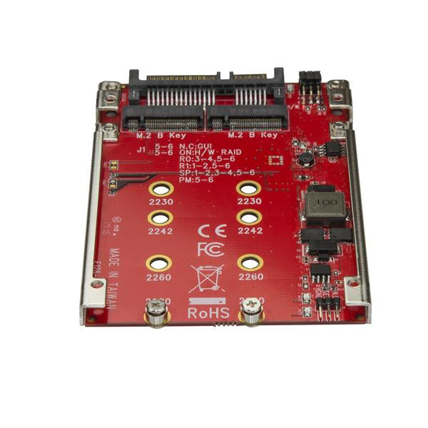 Adapter Dual M.2 to SATA 2.5" Bay RAID