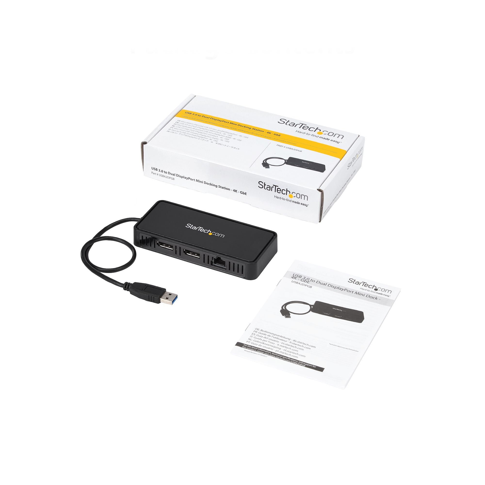 Dock Mini - USB 3.0 Dual DisplayPort