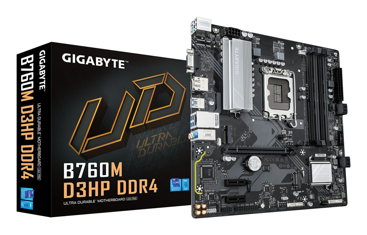 GIGABYTE B760M D3HP DDR4 carte mere Intel B760 Express LGA 1700 micro ATX