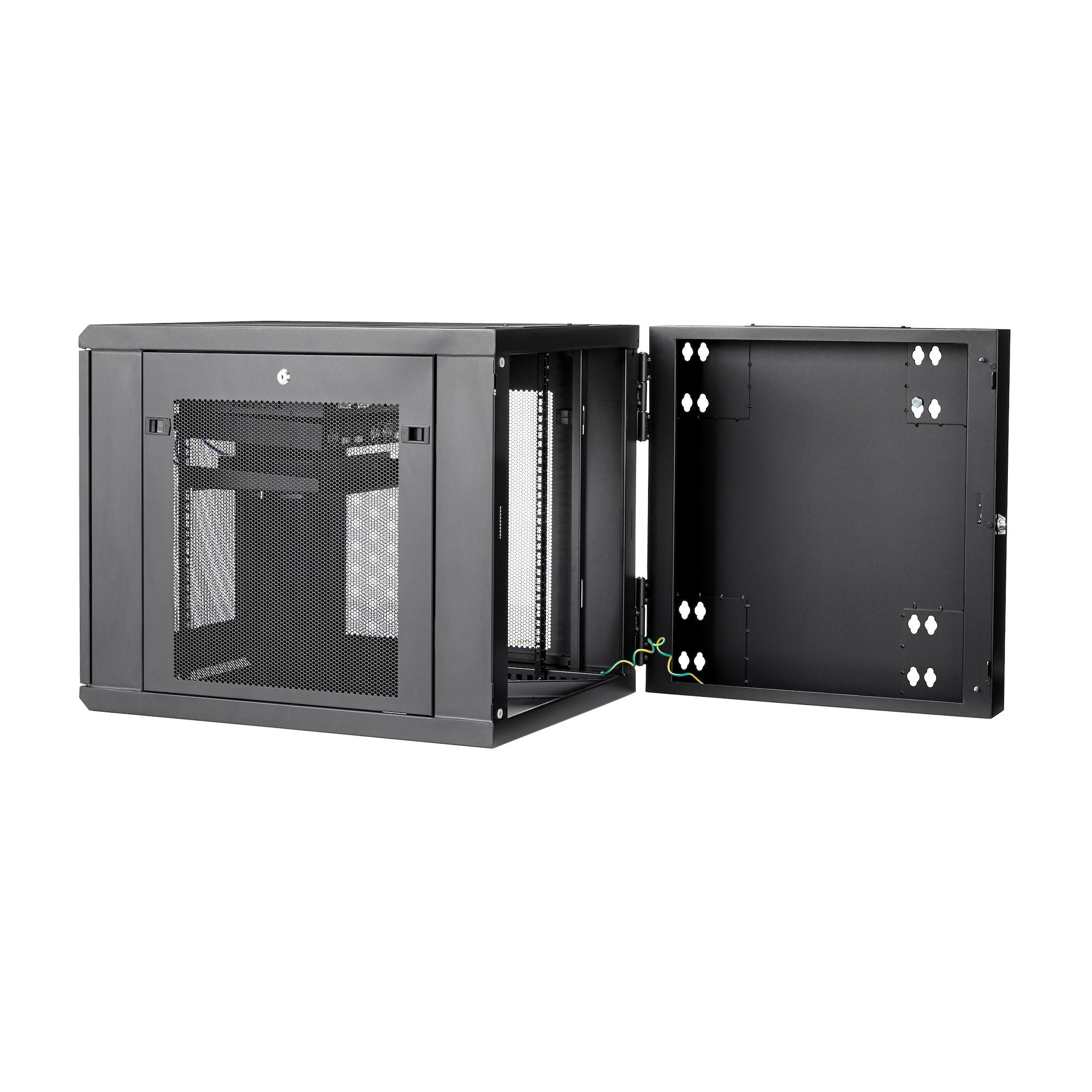 Cabinet - Wallmount w/Hinge 12U