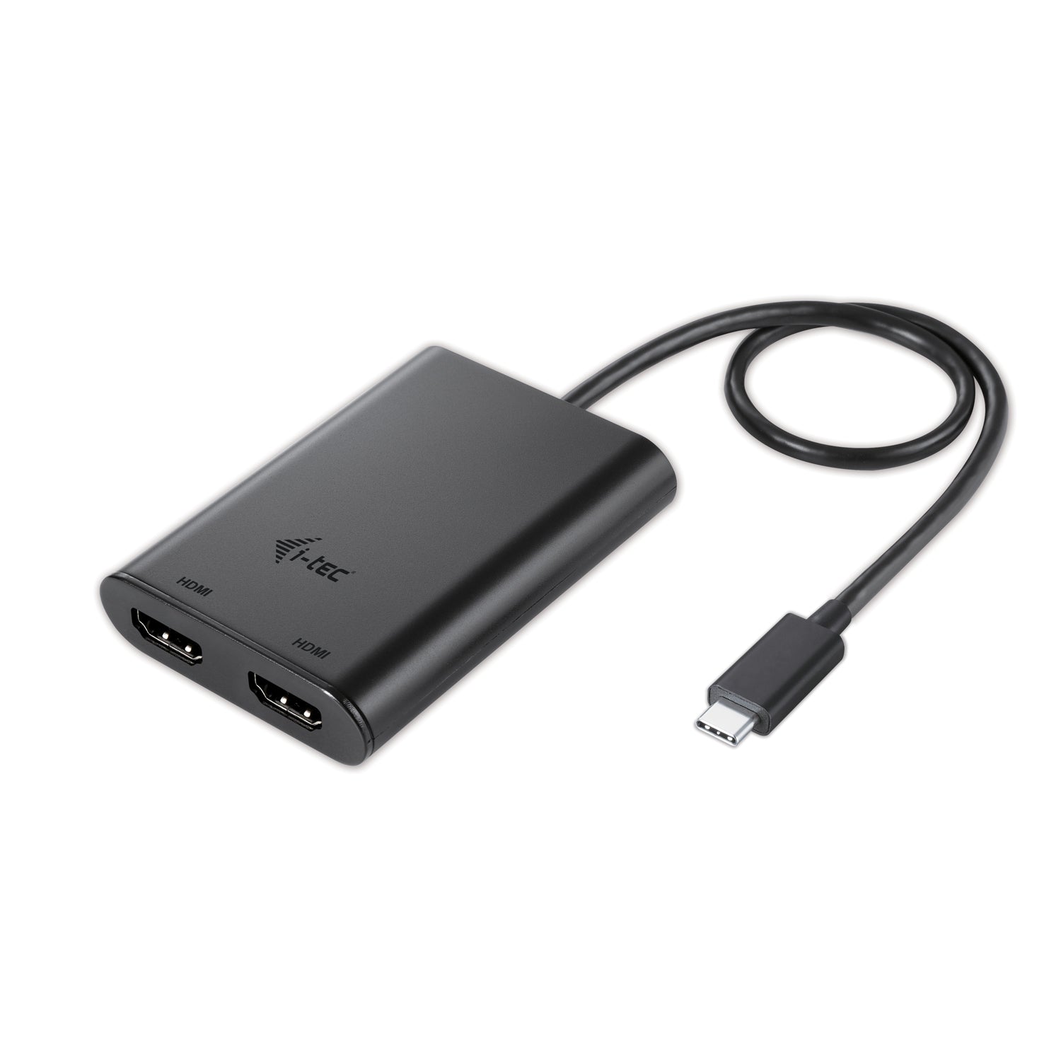 I-TEC USB C to Dual HDMI Port VideoAdapter 2xHDMI Port 4K Ultra HD compatible with Thunderbolt 3