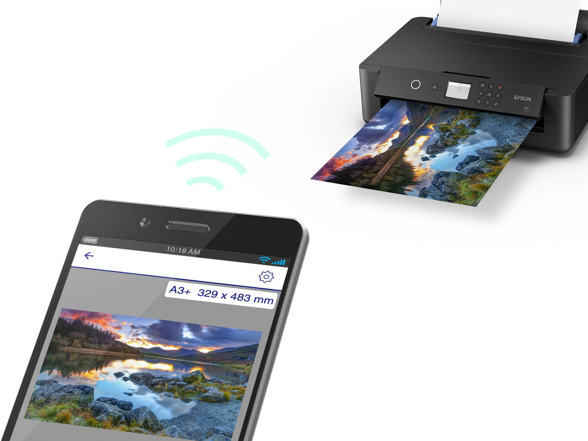 EPSON Expression Photo HD XP-15000 Printer colour Duplex inkjet A3 5760x1400dpi 9.2ppm mono 9ppm colour 250sheets USB LAN Wi-Fi