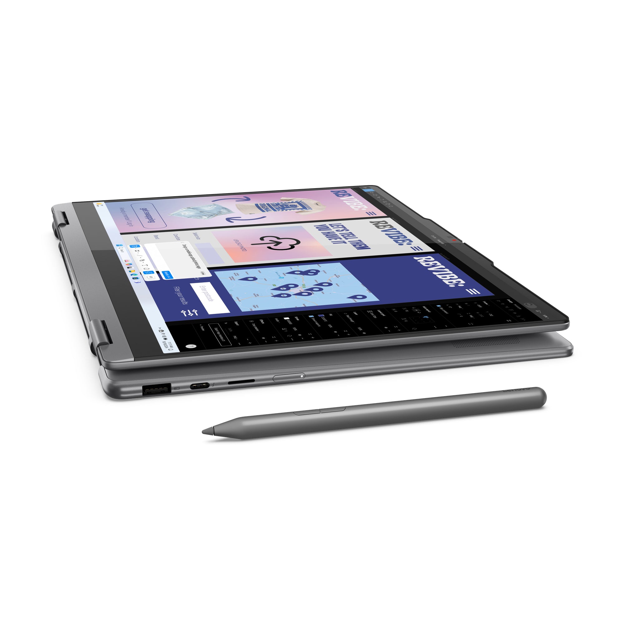 "Lenovo YOGA 7 2-en-1 14 - Ultra 5 226V | 14""-WUXGA-OLED-Tactile | 16 Go | 1 To | EVO | Win11Home"
