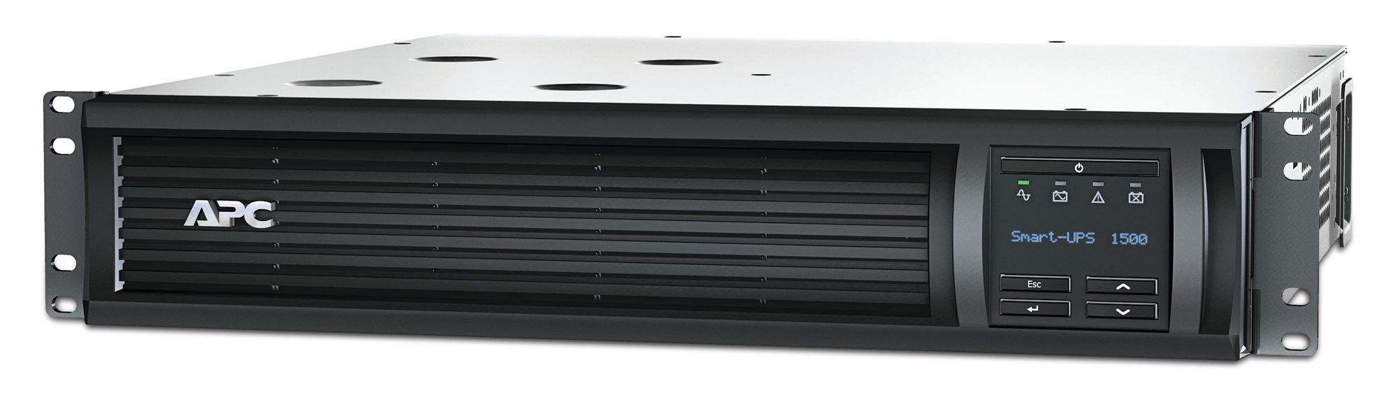 APC Smart-UPS 1500VA LCD RM UPS Rack AC 230V 1000Watt 1500VA Ethernet RS-232 USB oc 4 2U BK with APC UPS Network Management Card