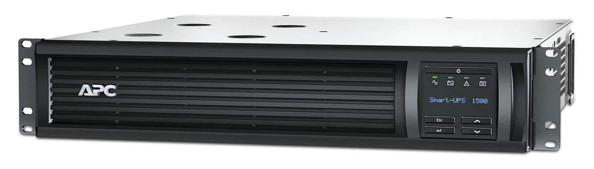 APC Smart-UPS 1500VA LCD RM UPS Rack AC 230V 1000Watt 1500VA Ethernet RS-232 USB oc 4 2U BK with APC UPS Network Management Card