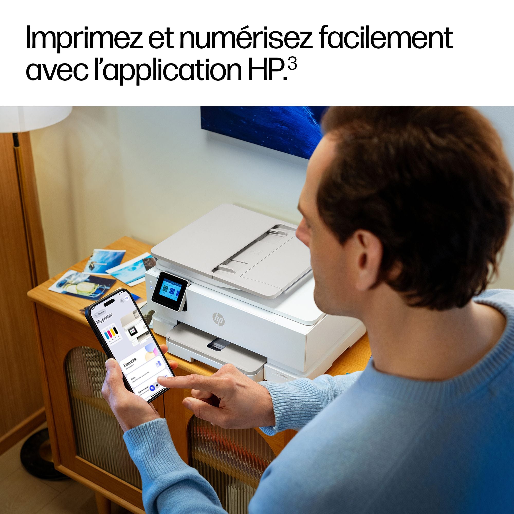 HP Envy Photo 7930 All-in-One Printer A jet d'encre thermique A4 4800 x 1200 DPI 15 ppm Wifi