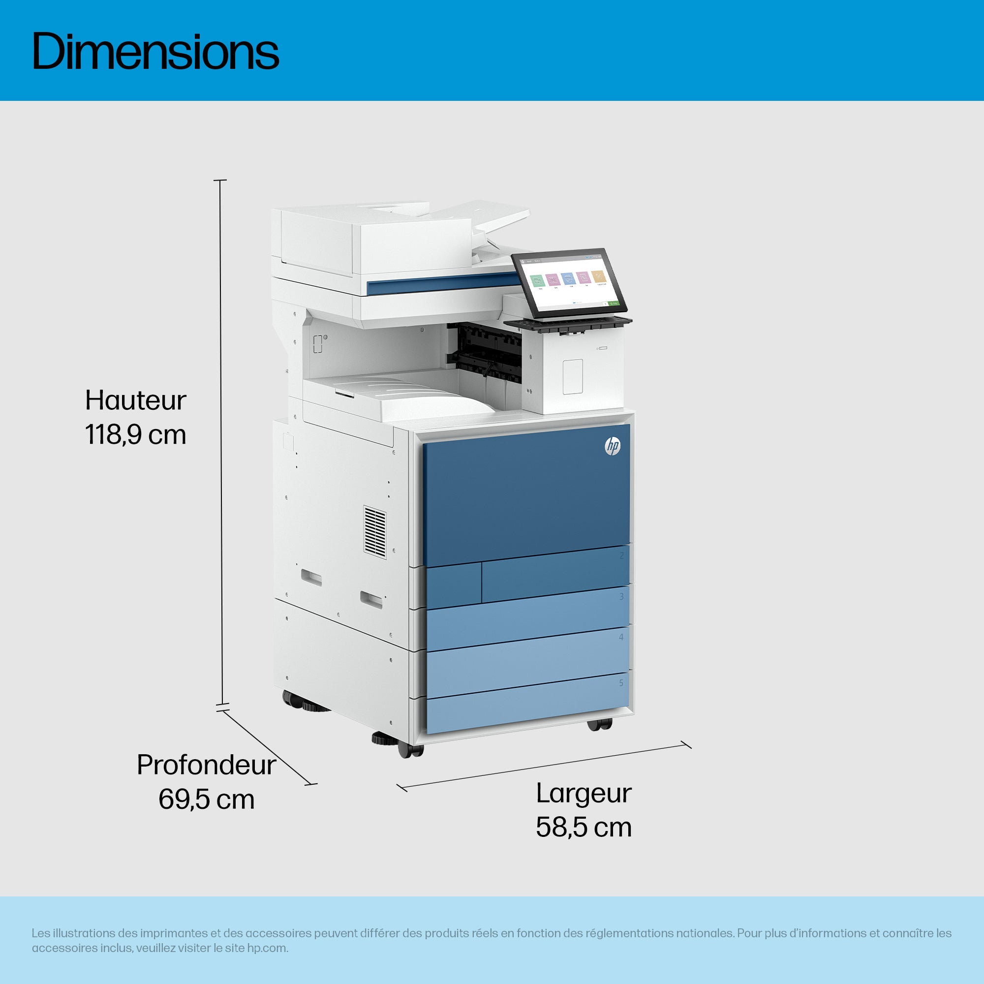 HP Clr LaserJet Ent Flw MFP 8801z Prntr
