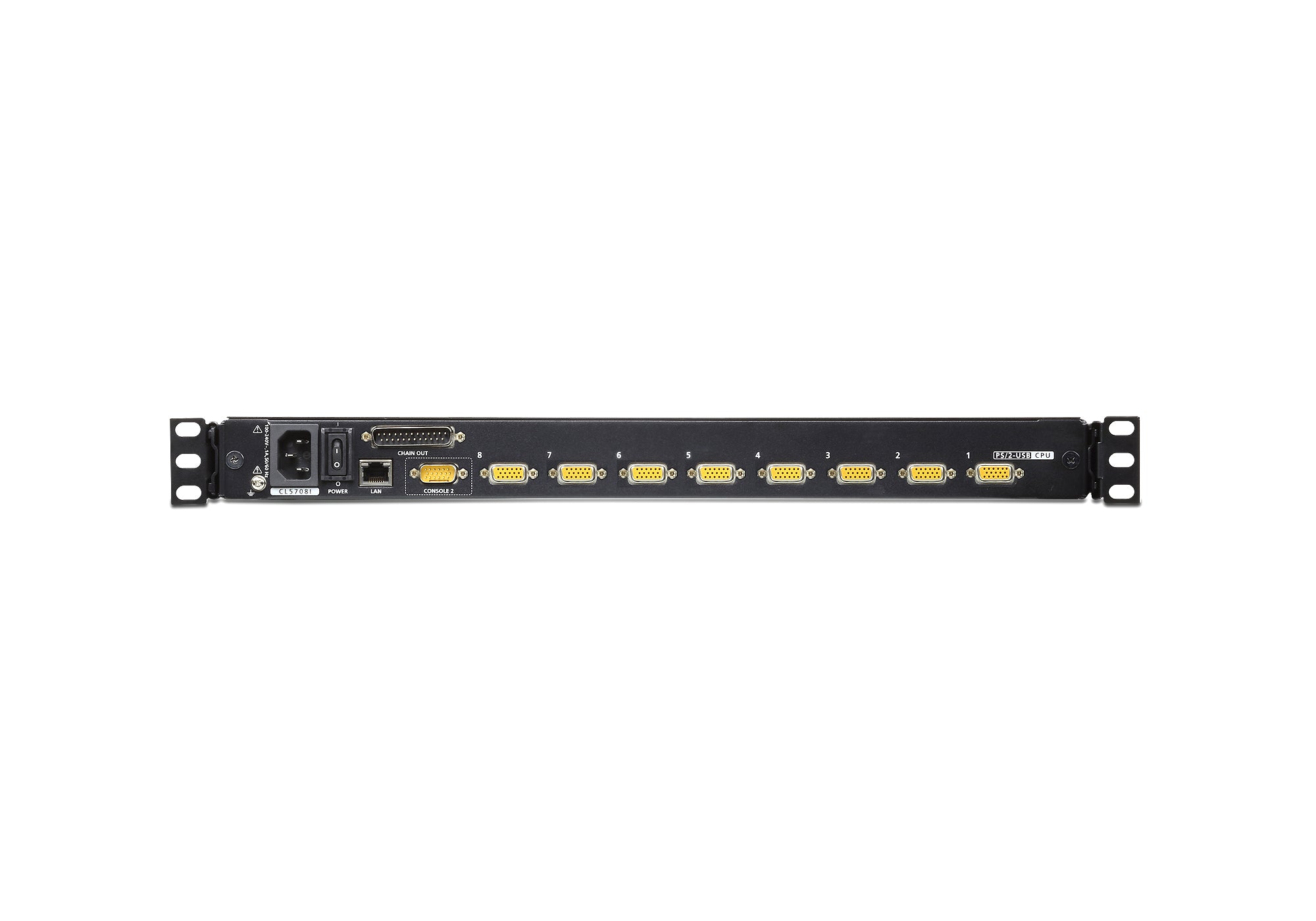 Aten CL5708iN console lcd 19  kvm ip 8 ports VGA/USB-PS2