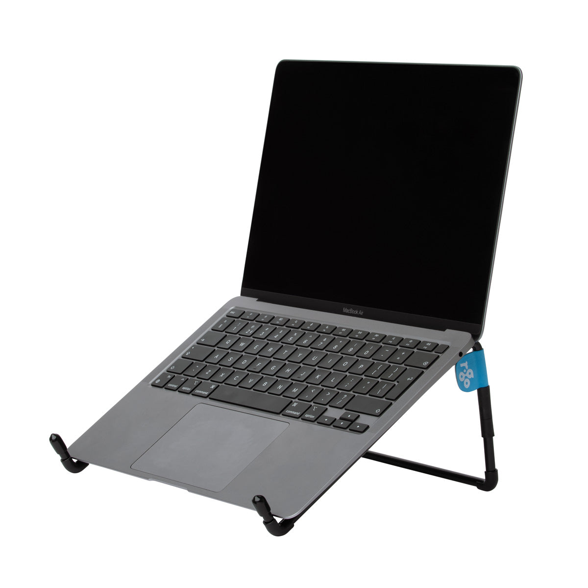 R-GO TOOLS Support pour PC portable Steel Travel, noir