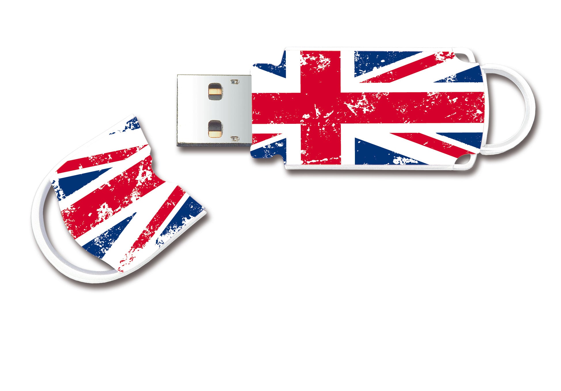 32G USB2.0 DRIVE XPRESSION UNION JACK IN
