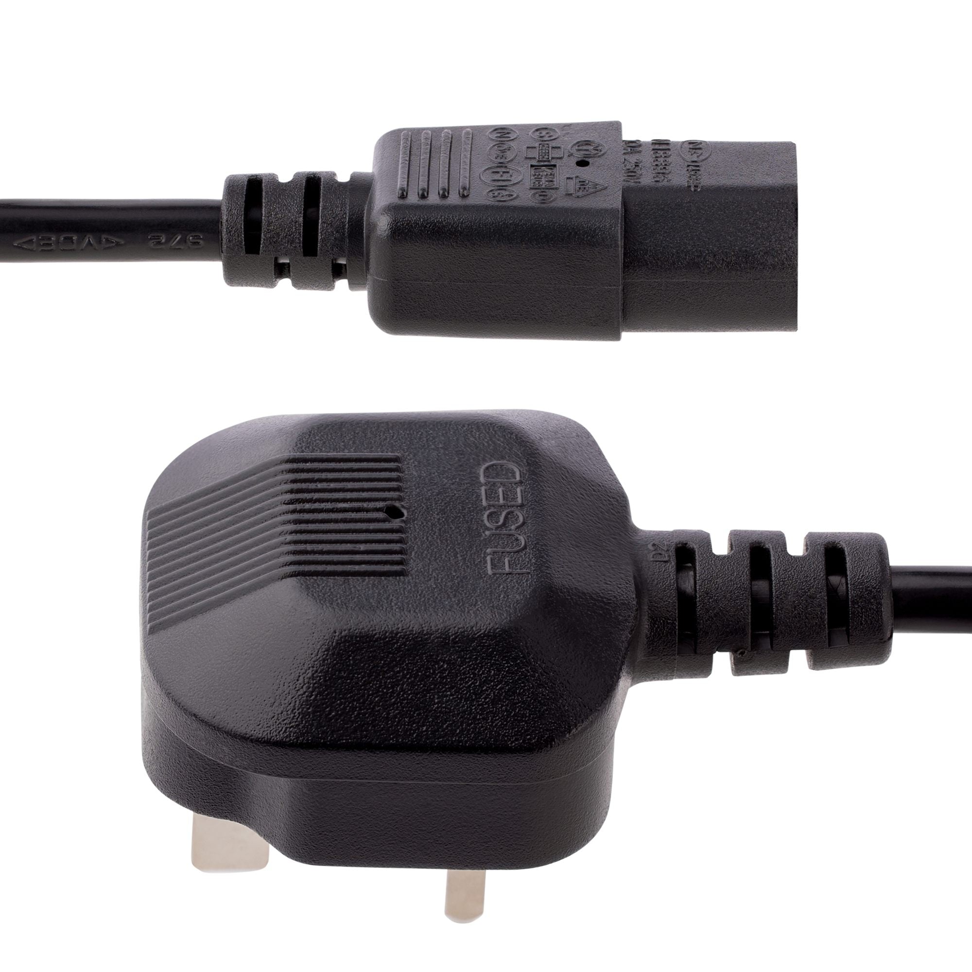 3m UK Power Cord - 3 Pin Mains Lead