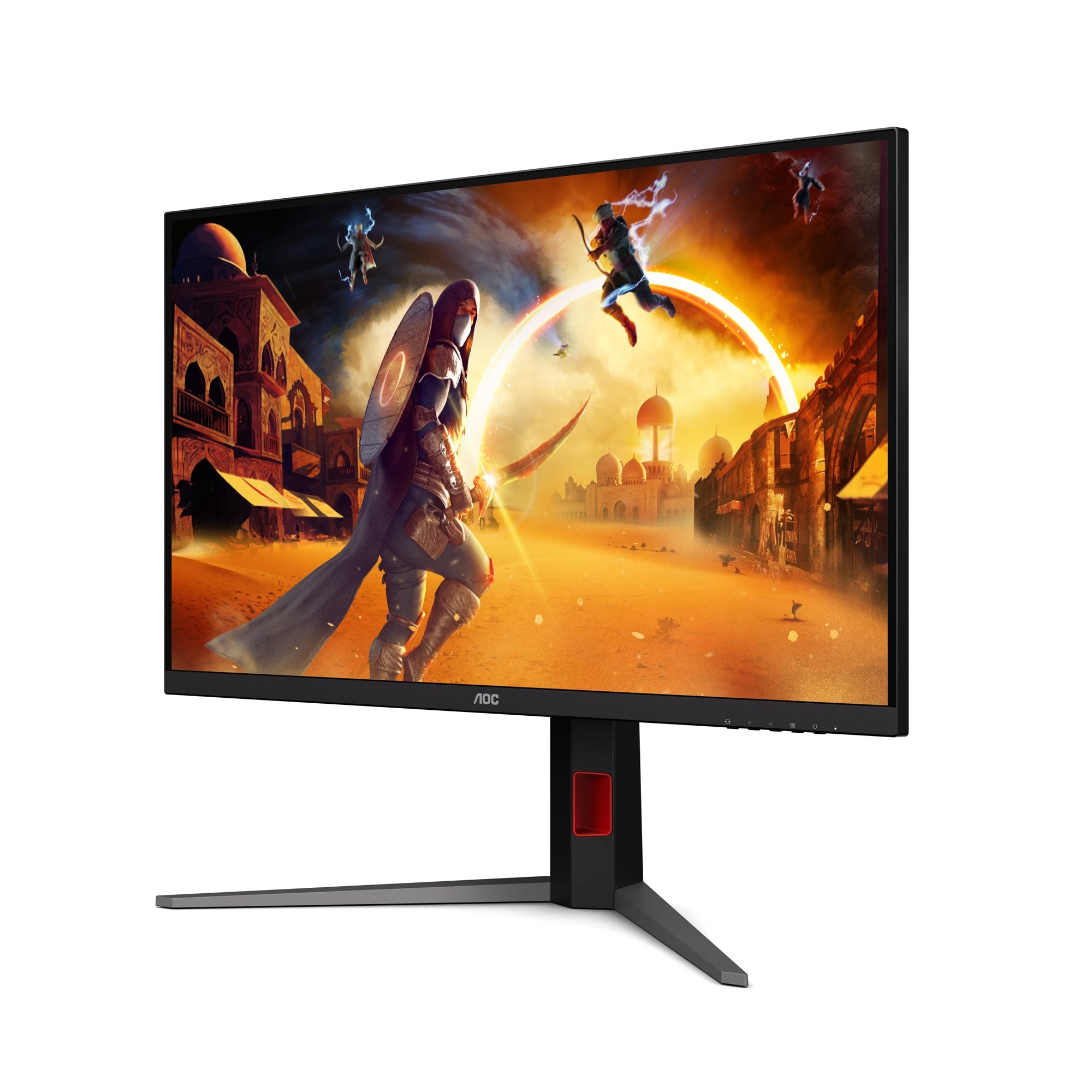 AOC U32G4U Ecran gaming 31.5p 3840x2160 16:9 Fast IPS 160Hz HAS 130mm HDMI x 2x 2.1 DP x 1x 1.4