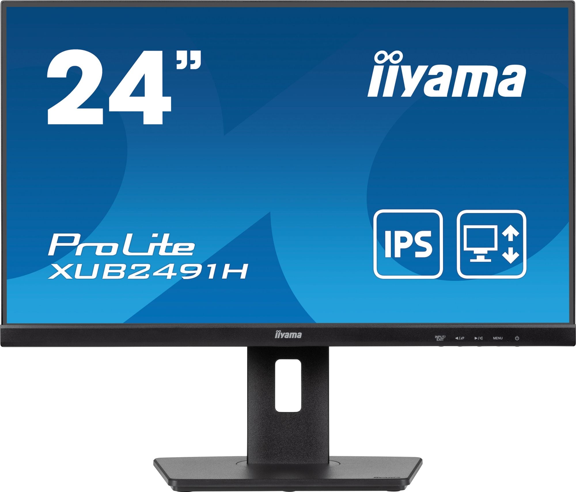 "iiyama XUB2491H-B1 24"" IPS FHD 100Hz 300cd/m2 4ms HDMI DP 15cm Support réglable en hauteur"