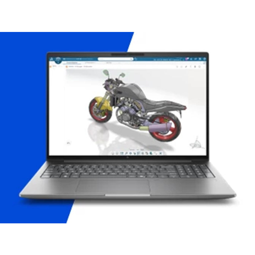 HP ZBook X G2i 16 Intel Core Ultra 7 356H 16p WUXGA 24Go DDR5 1To SSD be+BT 6C Batt FPS W11P NG PRM 1yr Wrty