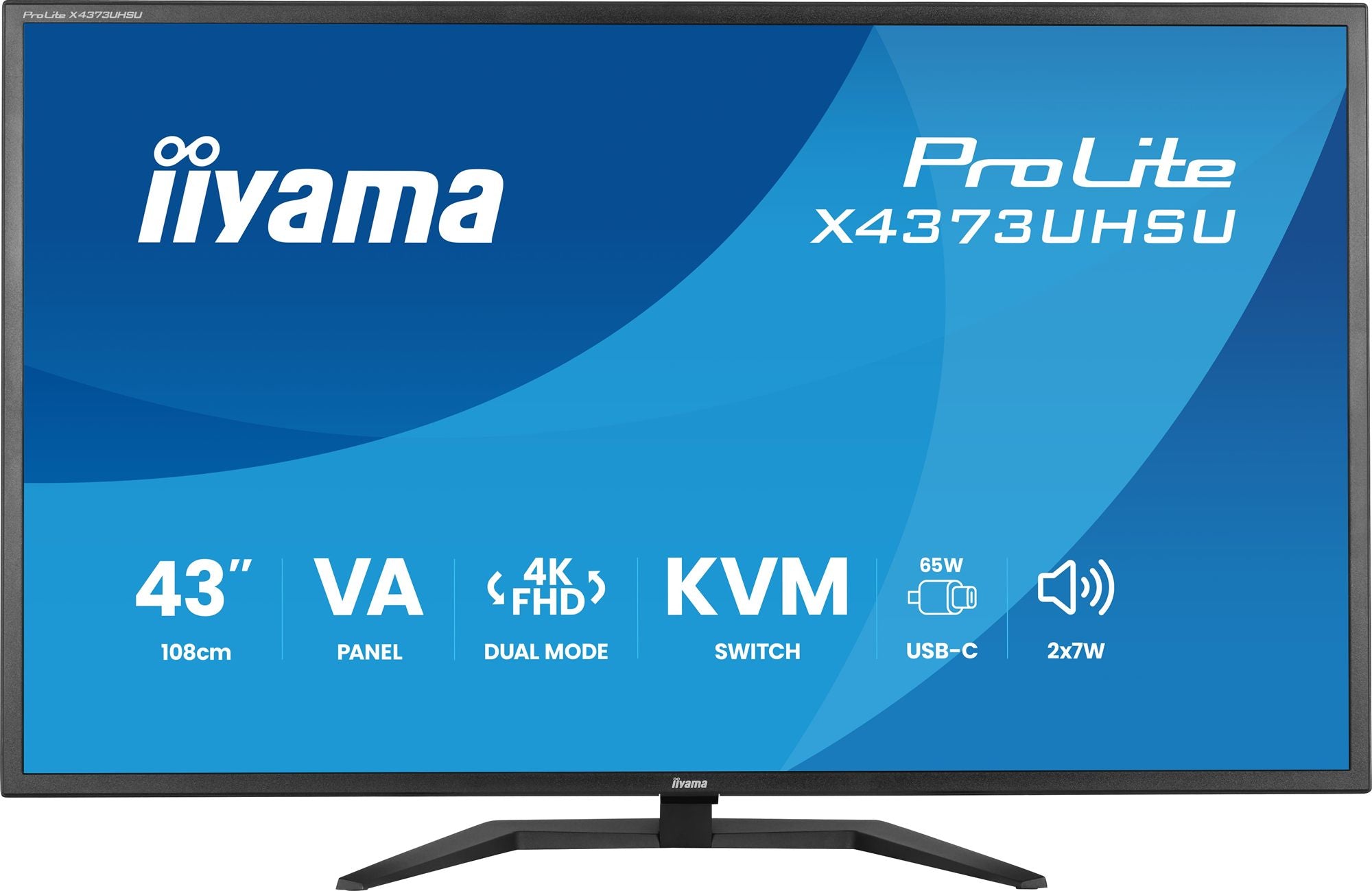 X4373UHSU-B2 43" UHD USB-C BLACK