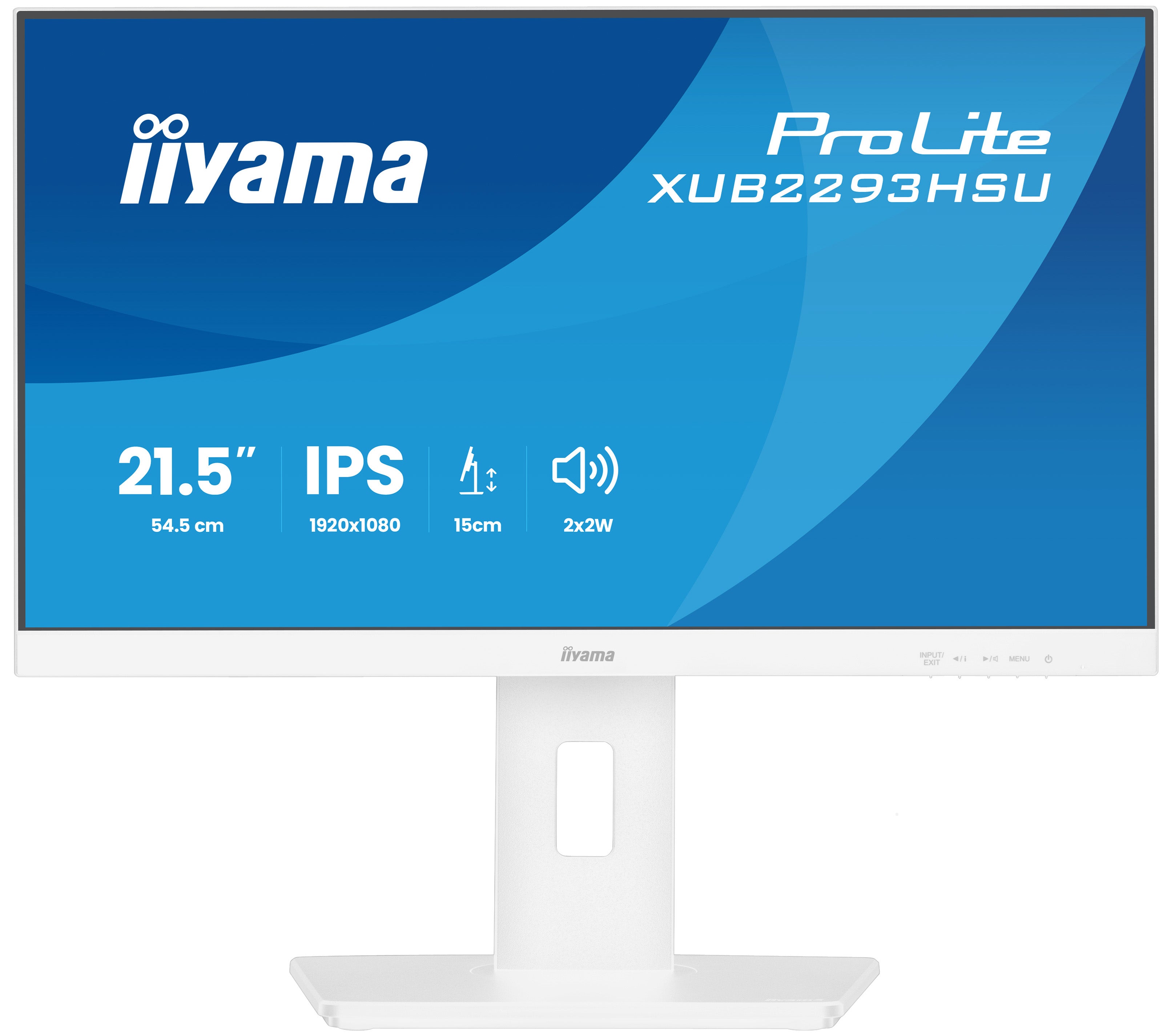 XUB2293HSU-W7 21.5" WHITE IPS-1920x1080@
