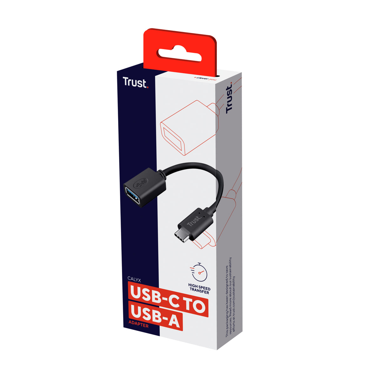 TRUST Adaptateur CALYX USB-C / USB
