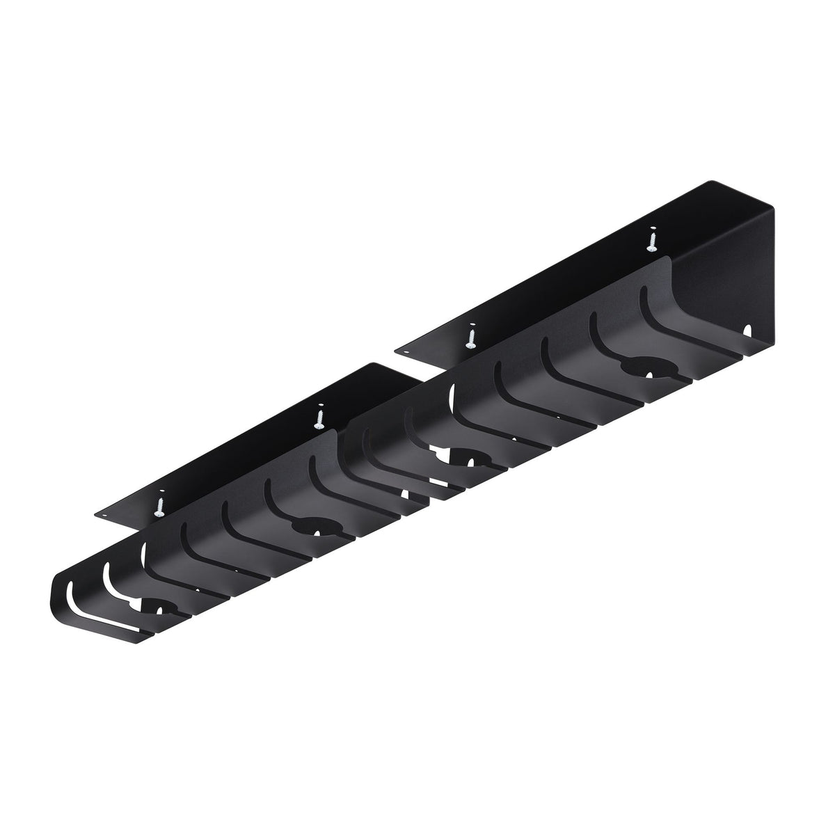 Under Desk Cable Management Tray Black