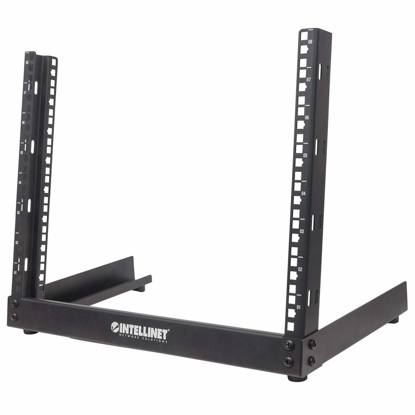 Intellinet 714648 étagere 8U Rack autonome Noir