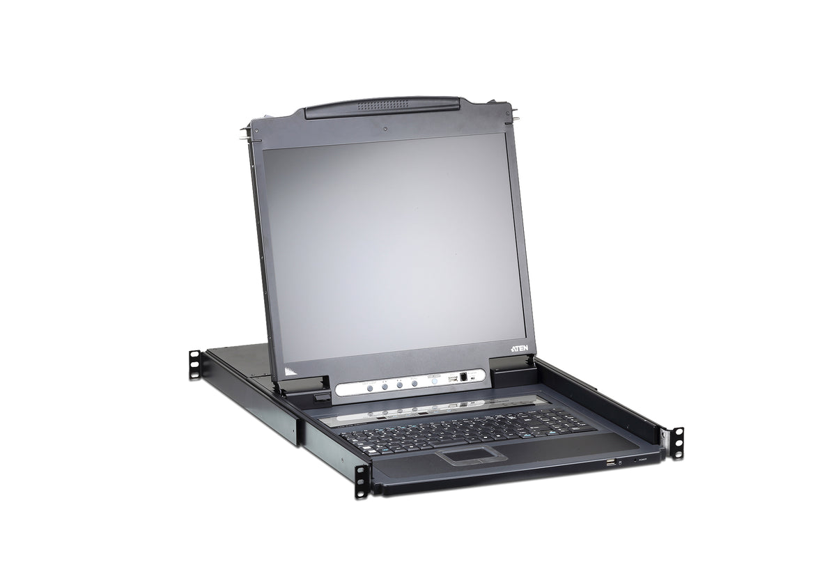 Aten CL5716iM console lcd 17  kvm IP 16 ports VGA/USB-PS2 AZERTY