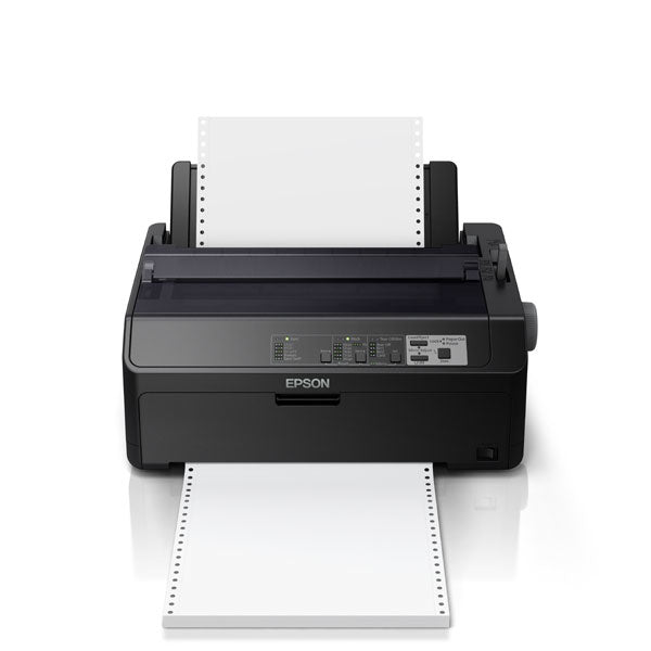 EPSON FX 890II Printer Mono B/W dot-matrix Roll 21.6cm JIS B4 254mm width 240x144dpi 9 pin 738 char/sec parallel USB 2.0