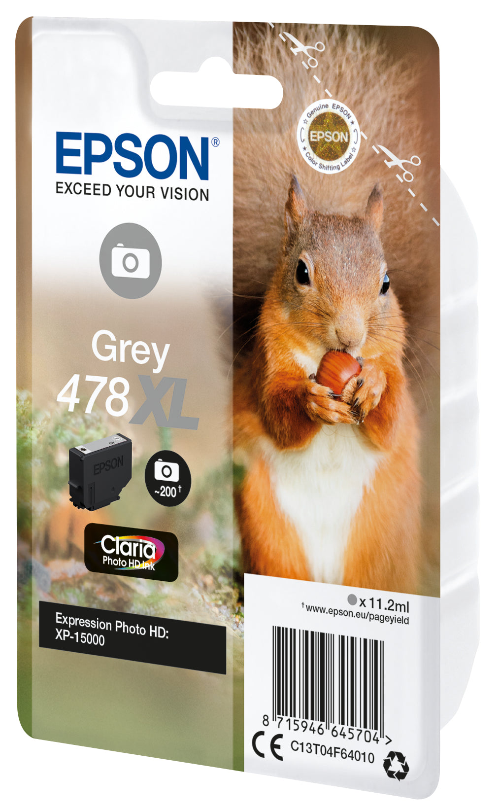 Ink/478XL Squirrel 11.2ml GY