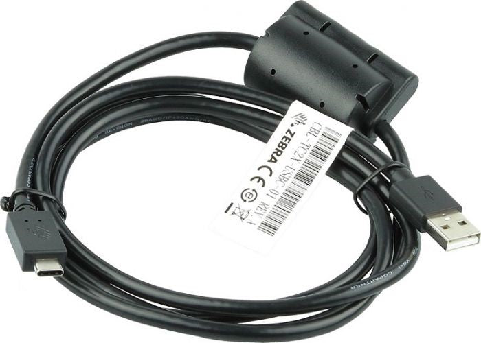 Zebra CBL-TC2X-USBC-01 câble USB USB A Noir