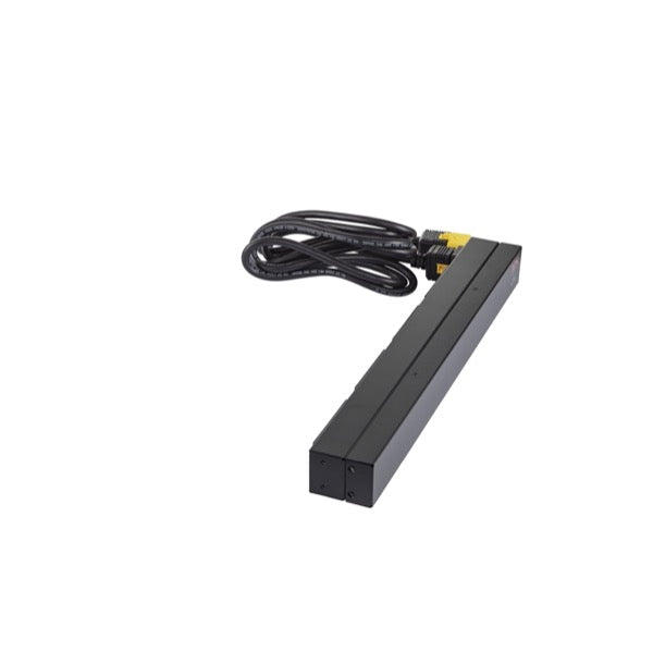 APC Basic Rack-Mount PDU Rack AC 208/230V input IEC 60320 C20 output connectors 12 power IEC 60320 C13 1U 19 2.49m cord BK