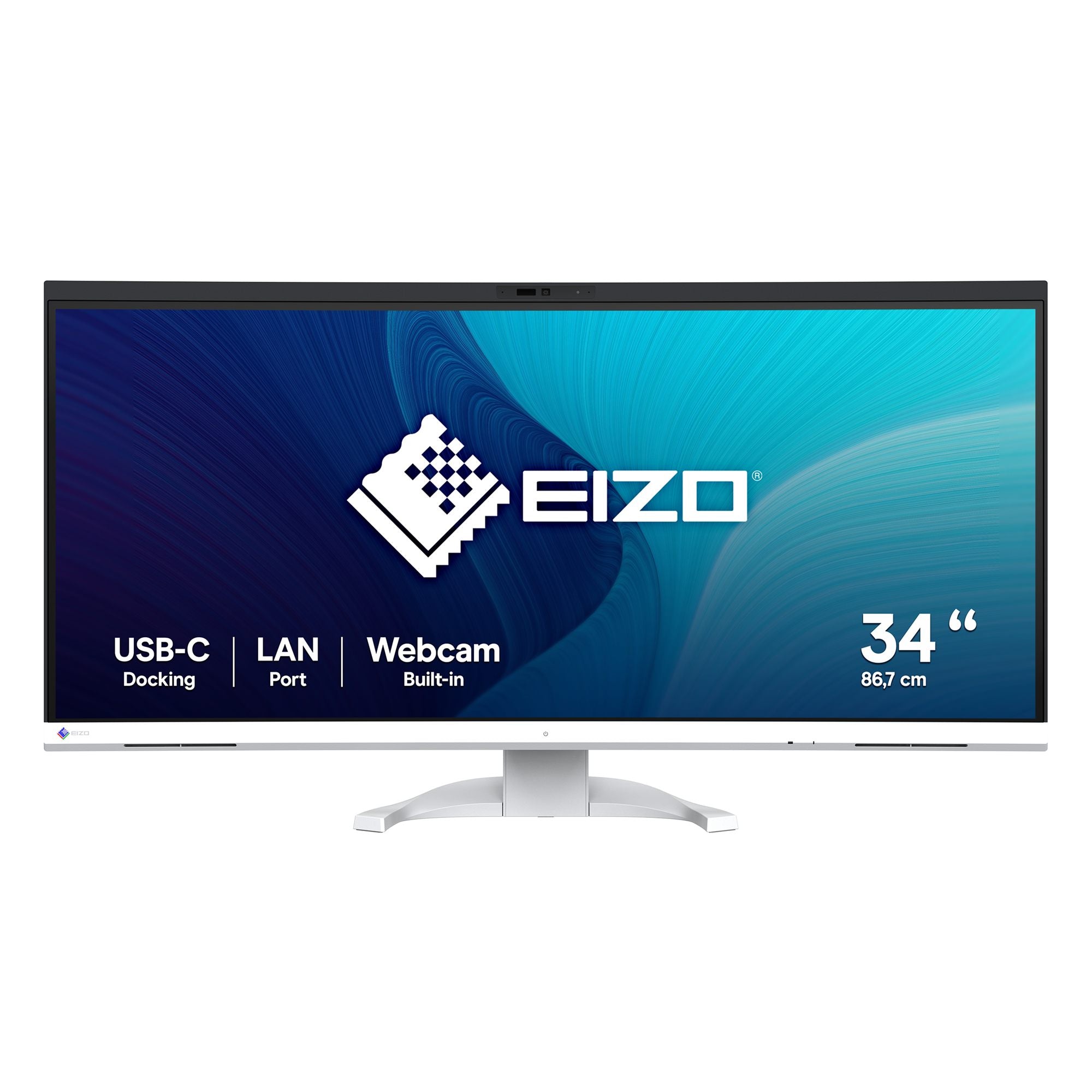 "EIZO FlexScan EV3450XC-WT écran plat de PC 86,6 cm (34.1"") 3440 x 1440 pixels UltraWide Quad HD LCD Blanc"