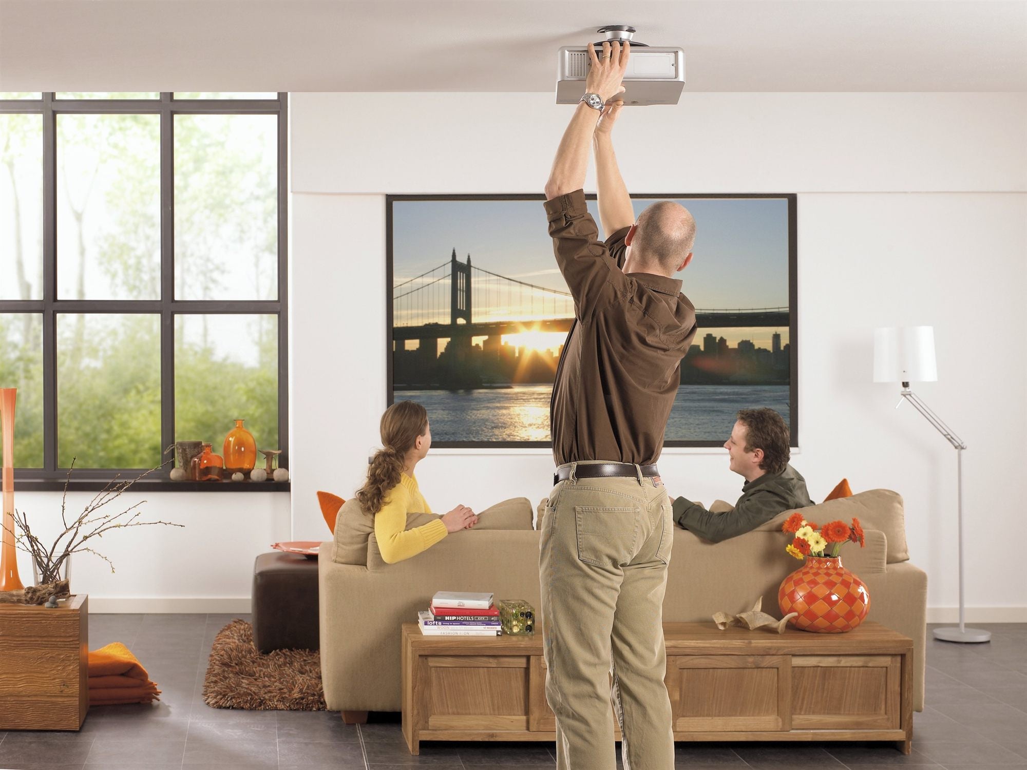 VOGEL S Support vidéoprojecteur EPC 6545 plafond
