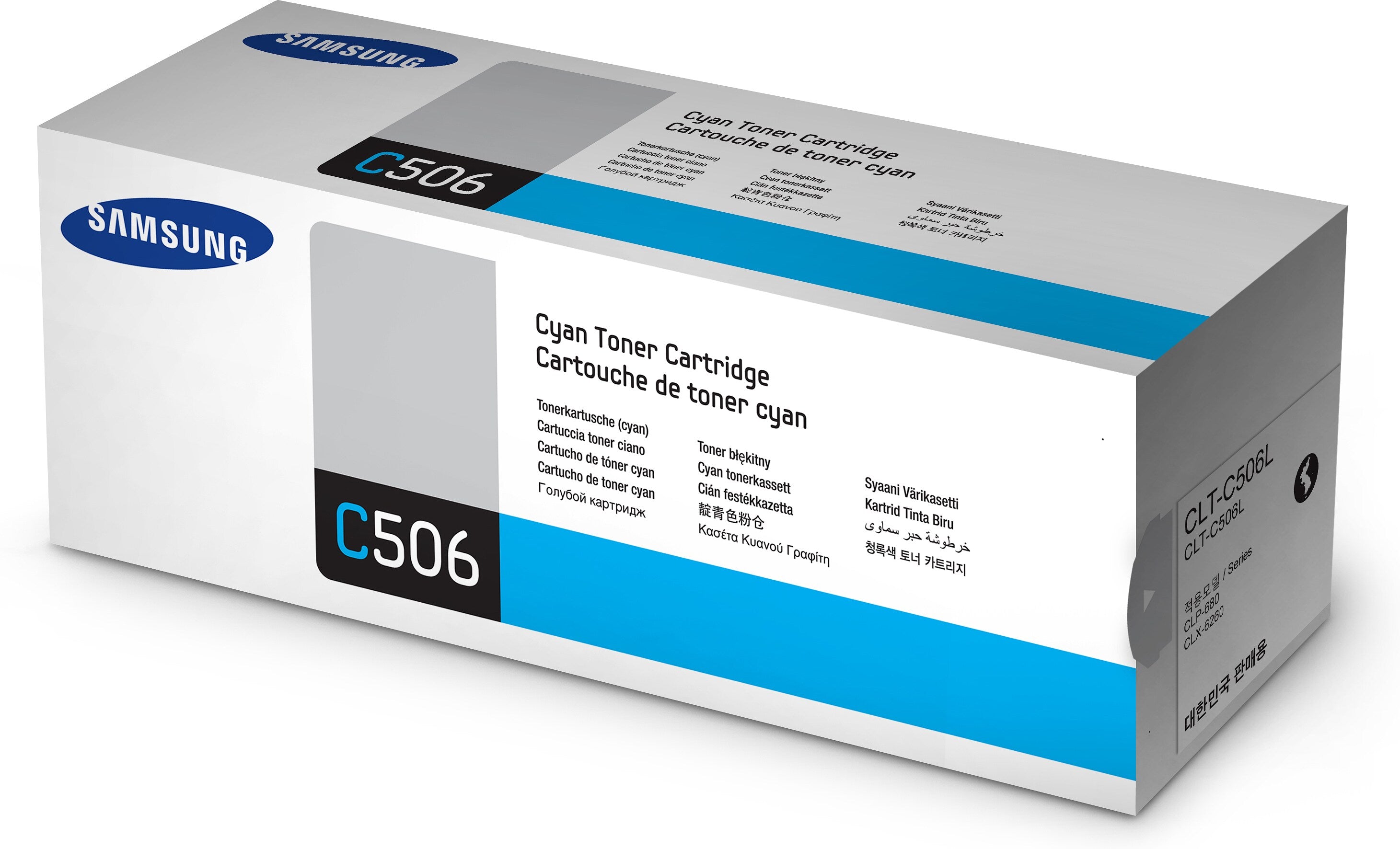 SAMSUNG original Toner cartridge LT-Cartridge506L/ELS High Yield Cyan Toner cartridge SU038A
