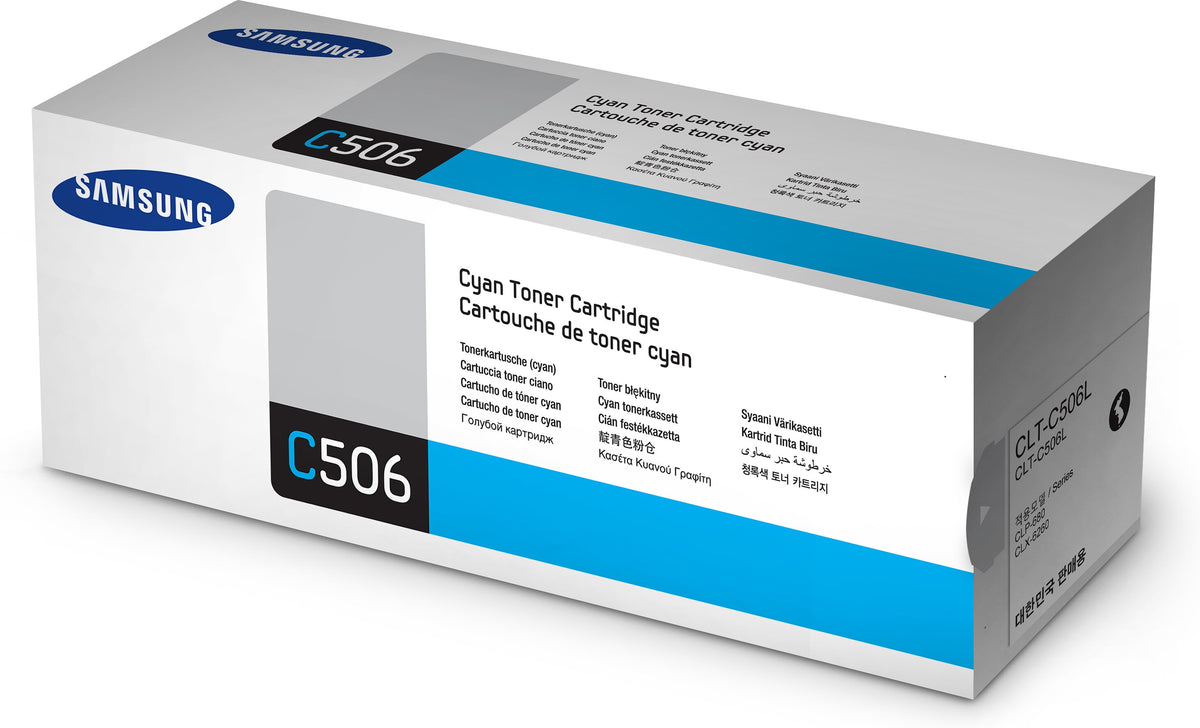 SAMSUNG original Toner cartridge LT-Cartridge506L/ELS High Yield Cyan Toner cartridge SU038A