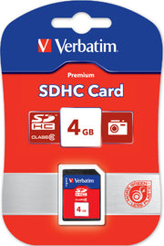 SD Card High Capacity 4GB Class 6