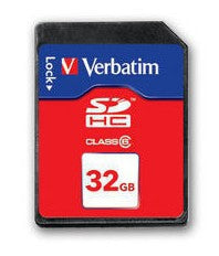 SD Card High Capacity 32GB Class 6