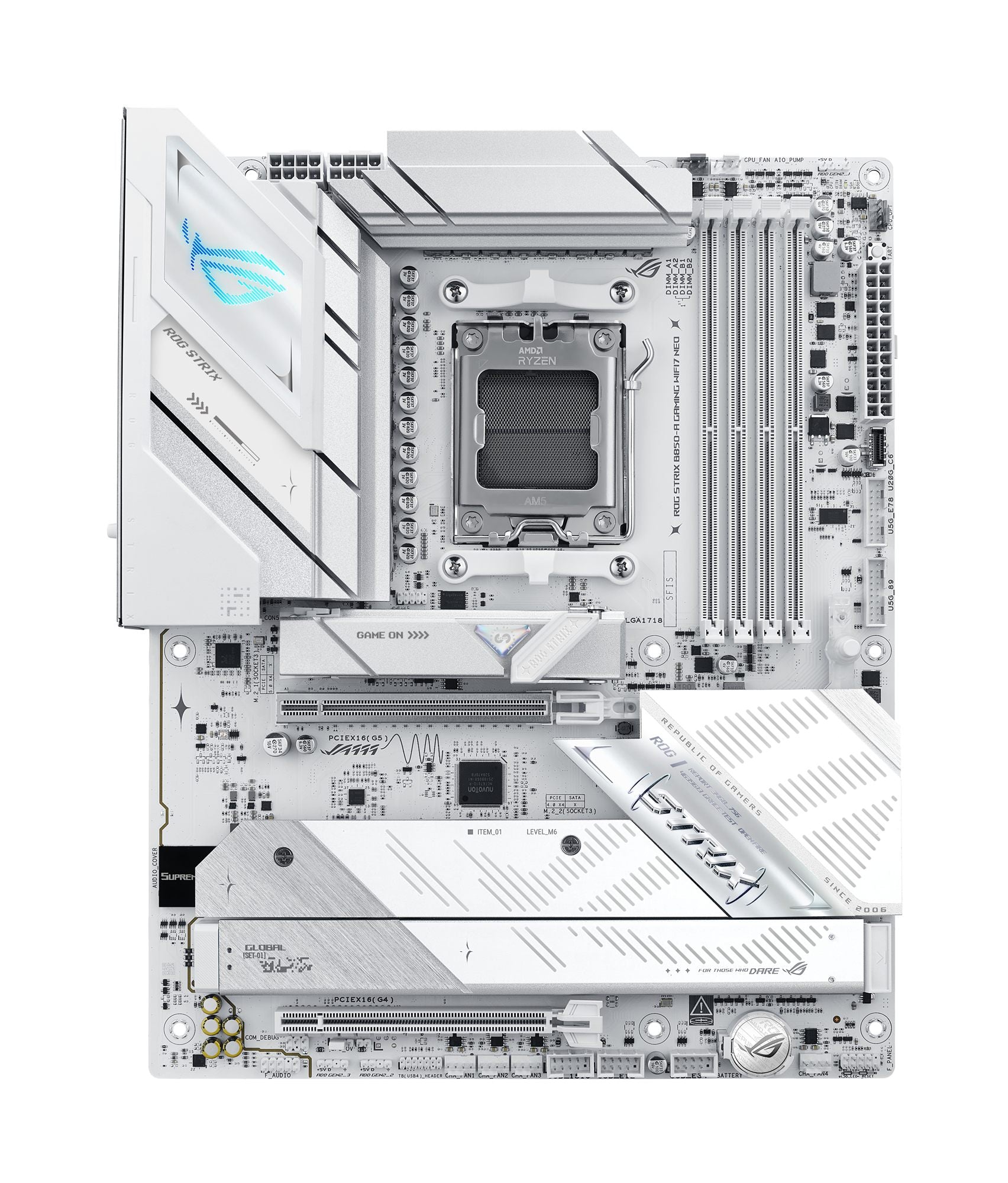 ASUS ROG STRIX B850-A GAMING WIFI7 NEO AMD ATX motherboard DDR5 PCIe 5.0 4xM.2
