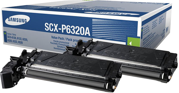 SAMSUNG SCX-P6320A/ELS 2-pack Black Toner Cartridge