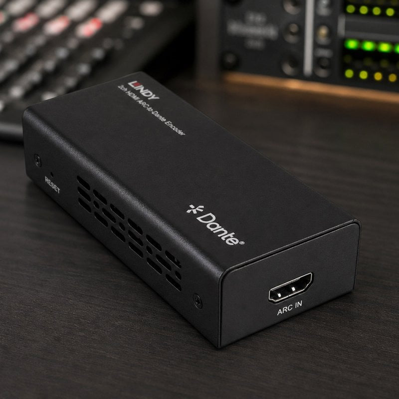LINDY Encodeur HDMI ARC 2 canaux vers Dante