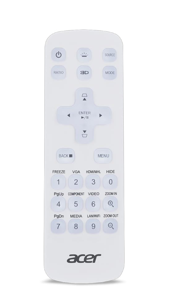 Acer universal remote control JB2 white