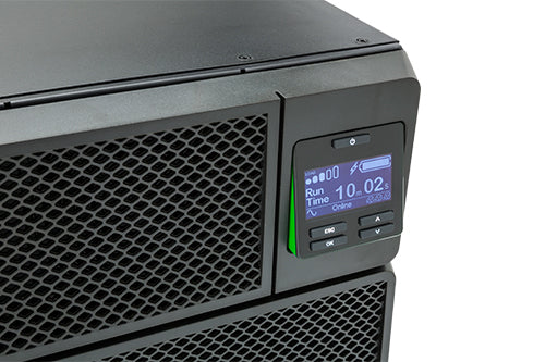 APC Smart-UPS SRT 8000VA RM UPS rack-mountable AC 230V 8000Watt 8000VA Ethernet 10/100 USB output connectors 14 6U Black