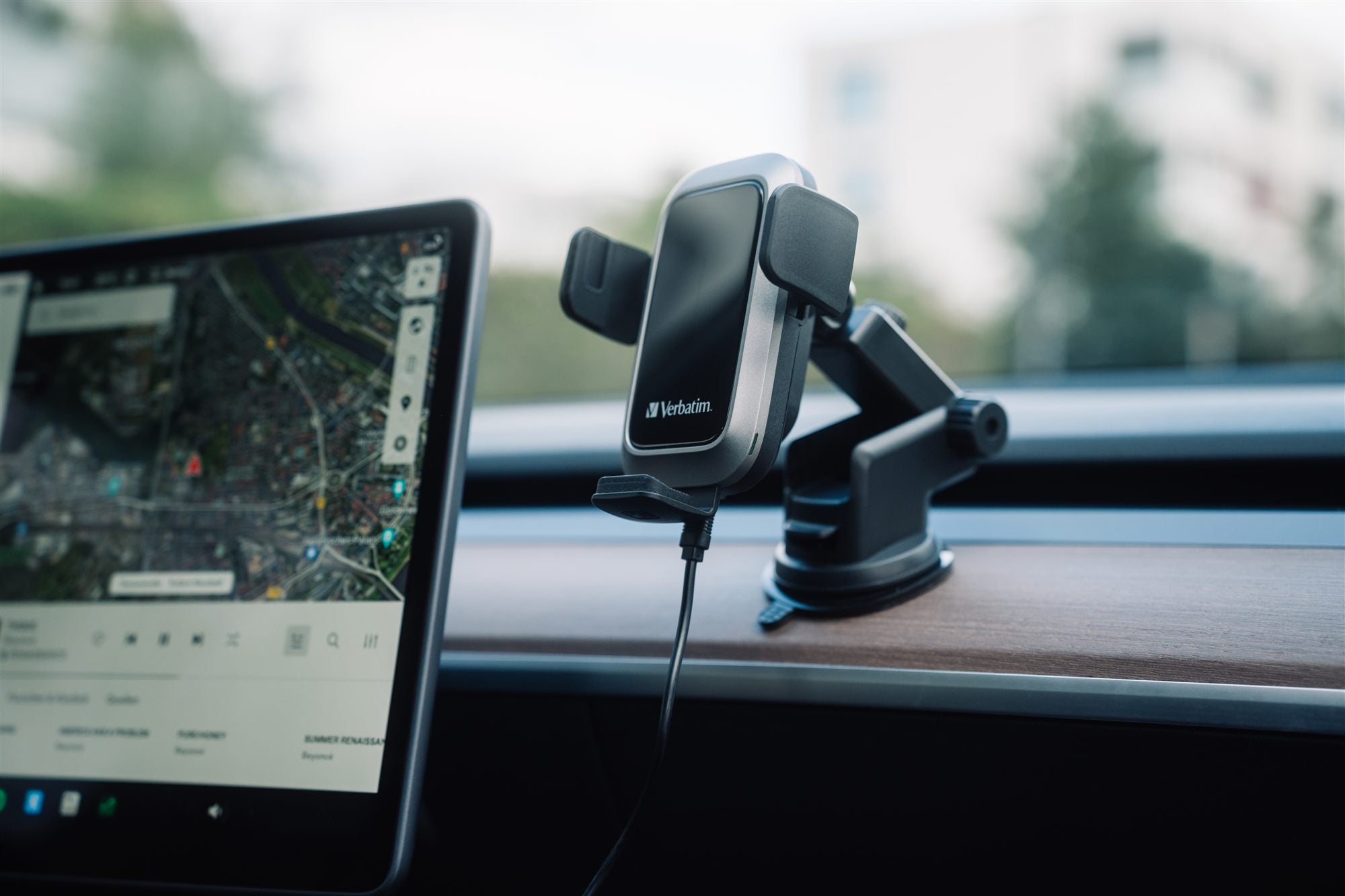 VERBATIM FWC-03 PRO QI FAST WIRELESS CAR CHARGER WCF (P)