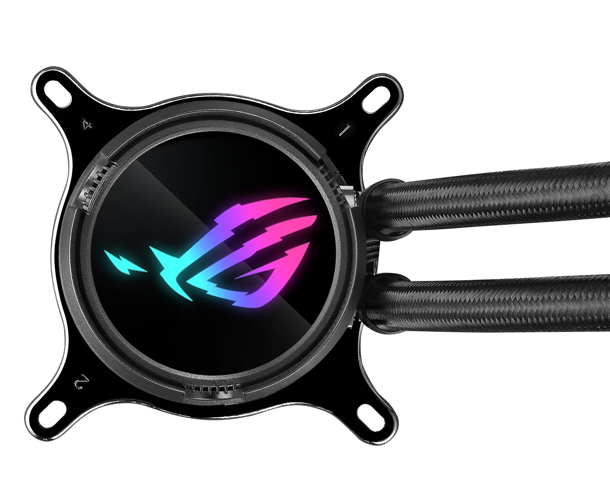 ASUS ROG Strix LC III 360 ARGB all-in-one CPU liquid cooler with 360 rotatable water block Premium ROG ARGB fans